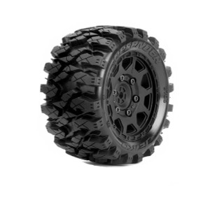Power Hobby - 1/10 2.8" ST Defender Belted Tires (2) w/ Removable Hex - 2706CBMSGB