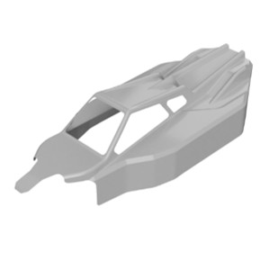 Raw Speed - Nitehawk V2 - 1/10 Buggy Body - (AE B6.4/B6.4D) - 781106