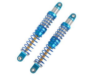 RC4WD - King Off-Road Racing Shocks 100mm (Silver/Blue) - ZD0068