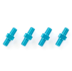 Tamiya - RC 3x10mm Turnbuckle Shaft, Aluminum 4pcs - 53892