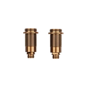 Team Associated - FT 13x25mm Threaded Shock Bodies, Genuine Kashima Coat - 91955