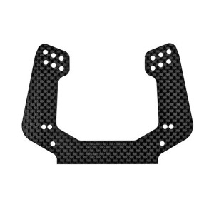 Team Associated - RC10 FT Carbon Fiber Front Shock Tower, 3mm - 6722