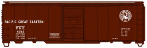 Accurail - HO 40'Riveted Steel Boxcar PGE - 81933