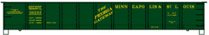 Accurail - HO 41'Steel Gondola M&st.L Singles - 3780