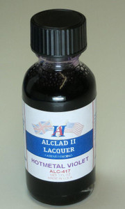 Alclad - 1oz Bottle Hot Metal Violet Lacquer (12) - 417