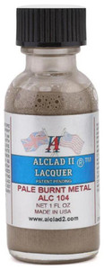 Alclad - 1oz Bottle Pale Burnt Metal Lacquer (12) - 104
