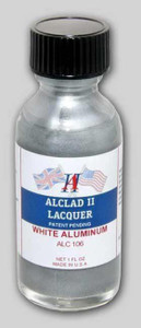 Alclad - 1oz Bottle White Aluminum Lacquer (12) - 106