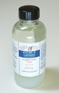 Alclad - 4oz Bottle Clear Coat Flat (6) - 314
