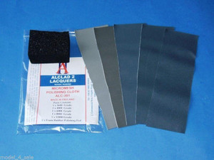 Alclad - Micromesh Polishing Clothes(5pc+Block) - 301