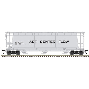 Atlas Model Railroad Co. - HO 3 Bay Cyl Hopper ACF Demonstrator #88 - 20008229