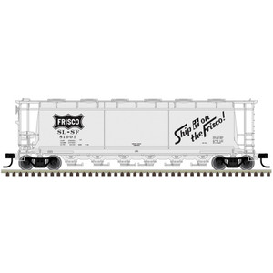 Atlas Model Railroad Co. - HO 6 Bay Cyl Hopper Frisco #81005 - 20008234