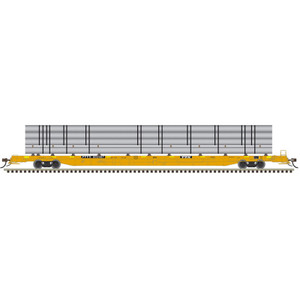Atlas Model Railroad Co. - HO F89J Flatcar PTTX(w/Pipe Load)#602467 - 20008199