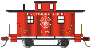 Bachmann - Ho Bobber Caboose B&O C-1775 - 18404