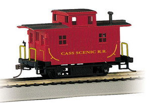 Bachmann - Ho Bobber Caboose Cass Scenic RR - 18445