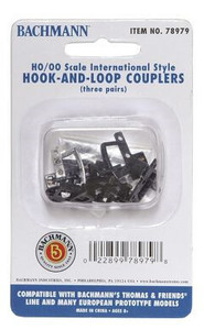 Bachmann - Ho T&F Hook And Loop Couplers - 78979