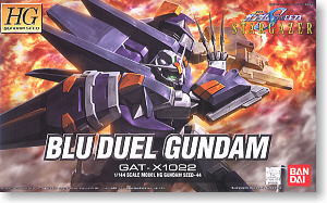 Bandai - Gundam Models - 44 Blu Duel Gundam HG - 145938