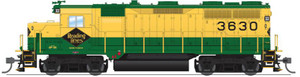 Broadway Limited - HO GP35 Reading #3630 DC/DCC/Sound - 8928