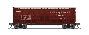 Broadway Limited - N Stock Car W/Hog Sd C&O - 6571