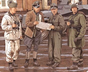 DML Military Kits - Commanders Conference 1943 :35 - 6144