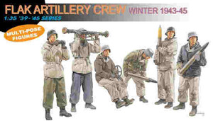 DML Military Kits - German Flak Artillery Crew :35 - 6275