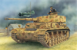 DML Military Kits - PzKfpw.IV Ausf.D Up-Gunned :35 - 6330