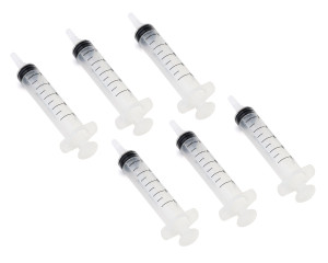 ENK - 6pc Small Syringe, 10 Mil, Poly Bag - 80106