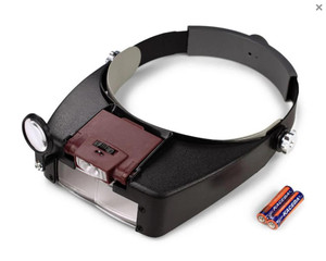 ENK - Adjustable LED Lighted Magnifying Visor - 2968