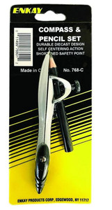 ENK - Compass & Pencil, Carded - 768