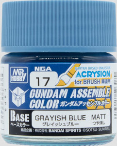 Gunze Sangyo Paints - Grayish Blue Gnz Assemble Color 6pk - NGA17