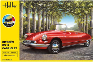 Heller Models - Citroen DS 19 Cabriolet 1:16 Starter - 56796
