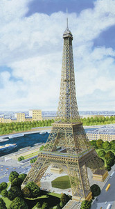 Heller Models - EIFFEL TOWER 1:650 - 81201