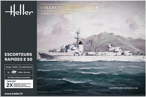 Heller Models - Escorteurs Rapides E50 1:400 - 81093