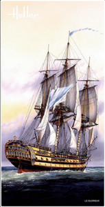Heller Models - GLORIEUX 74-GUN SHIP 1:150 - 80889