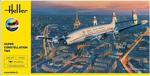 Heller Models - Super Constellation TWA 1:72 Starter - 58391