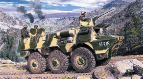 Heller Models - VAB 6x6 TROOP TRANSPORT 1:35 - 81141