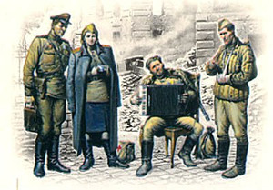 ICM Models - SOVIETS at REST MAY '45 1:35 - 35541