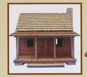 IMEX Models - LOG CABIN A 1:72 - 6504