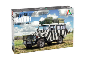 Italeri Model Kits - Toyota Land Cruiser Safari 1:24 - 3681