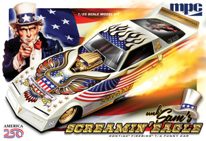 MPC Model Kits - Firebird Funnycar 250th USA Annver.1:25 - 1044