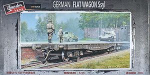 Thunder Models - German Ssyl Flat Wagon 1:35 - 35904