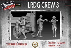 Thunder Models - LRDG Crew Figure Set 3 1:35 - 35004F