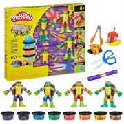 Hasbro Inc - Play-Doh - TMNT - Tales Of The Teenage Mutant Ninja Turtles - Cowabunga Creations - 5L00