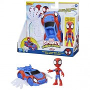 Hasbro Inc - Spidey And His Amazing Friends Vehicles - Spidey Web Crawler w/ Figure - 5X22