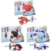 Hasbro Inc - Spidey And His Amazing Friends Vehicles - Water-Webs - Vehicle w/ Figure Assortment - 5L00