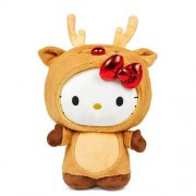 Kidrobot - Hello Kitty Plush - 13" Hello Kitty Reindeer