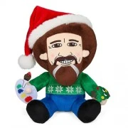 Kidrobot - Phunny Plush - Bob Ross - 7.5" Santa Bob Ross