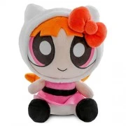 Kidrobot - Phunny Plush - Hello Kitty And Friends x The Powerpuff Girls - 7.5" Blossom As Hello Kitty