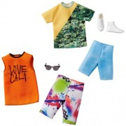 Mattel - Barbie Dolls - Fashion Packs - Fashion Pack For Ken Doll Assortment