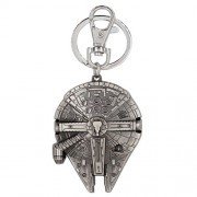 Monogram International - Keychains - Star Wars - Millennium Falcon Pewter Key Ring