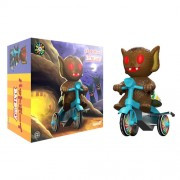 Super7 - Super Cycles Figures - Bat Boy (Brown w/ Blue Trike)